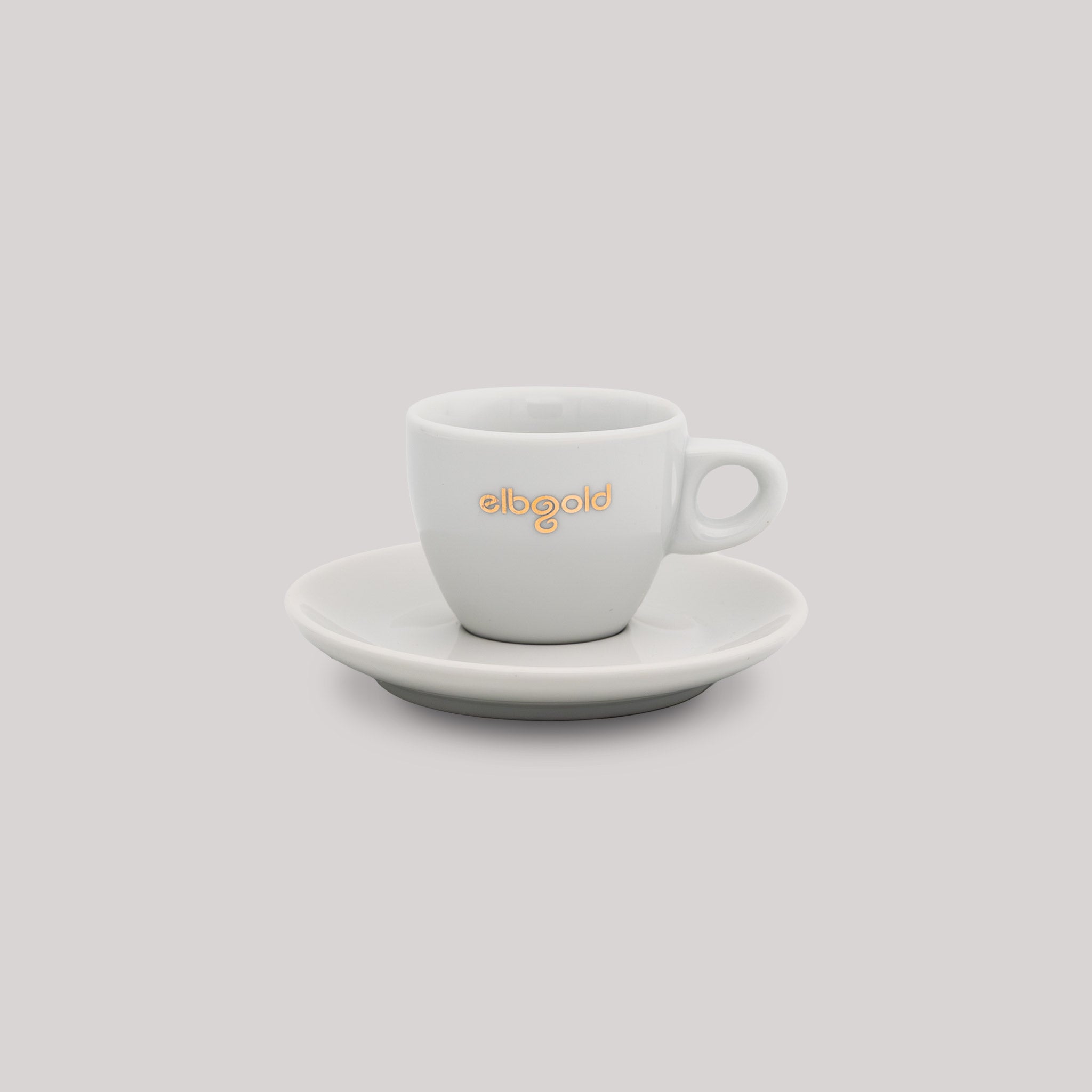 elbgold TASSE ESPRESSO WEISS & GOLD