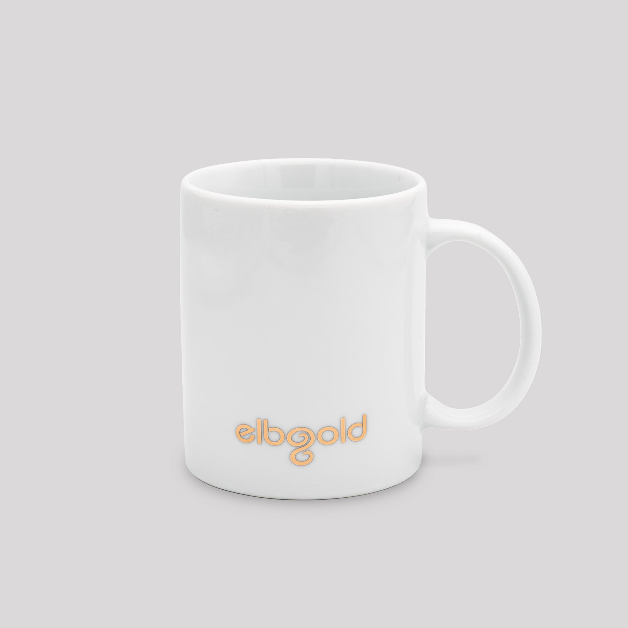 elbgold Mug weiß & gold