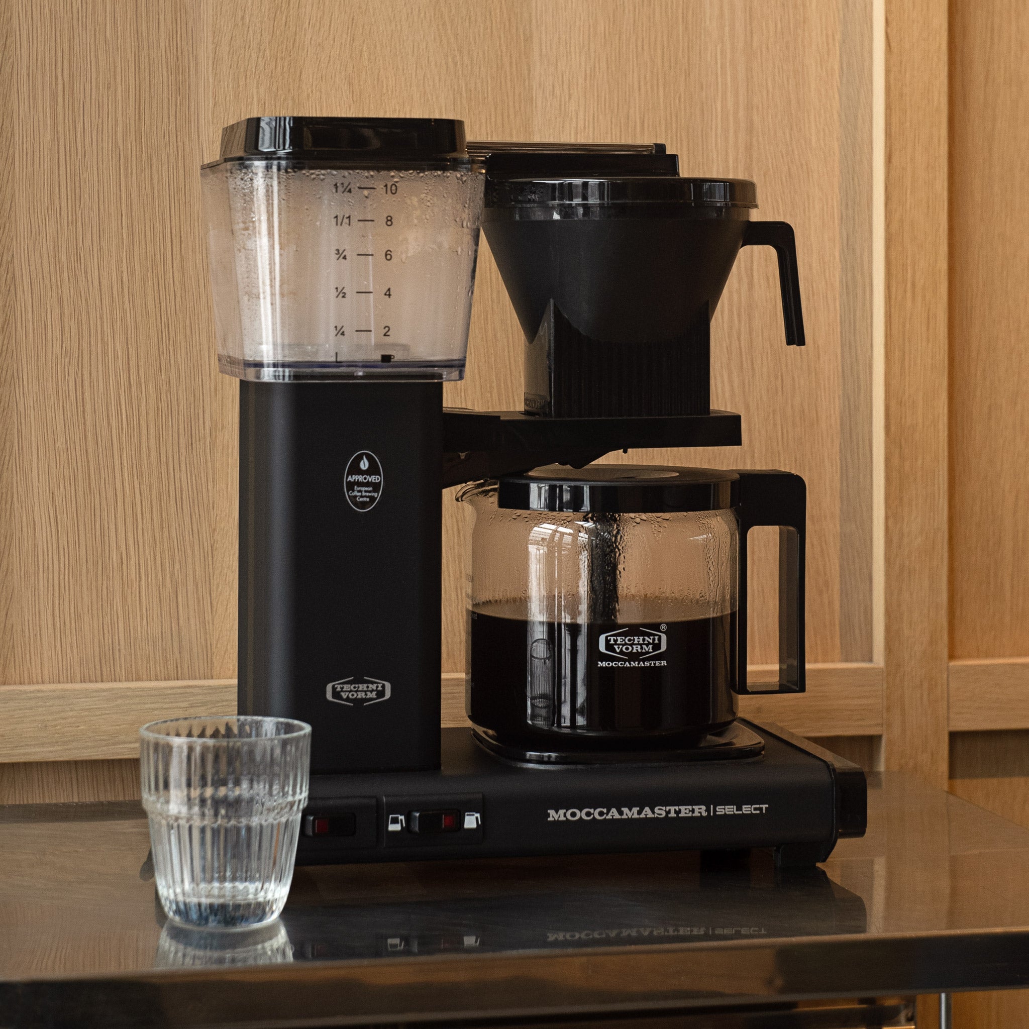 Moccamaster Schwarz Matt