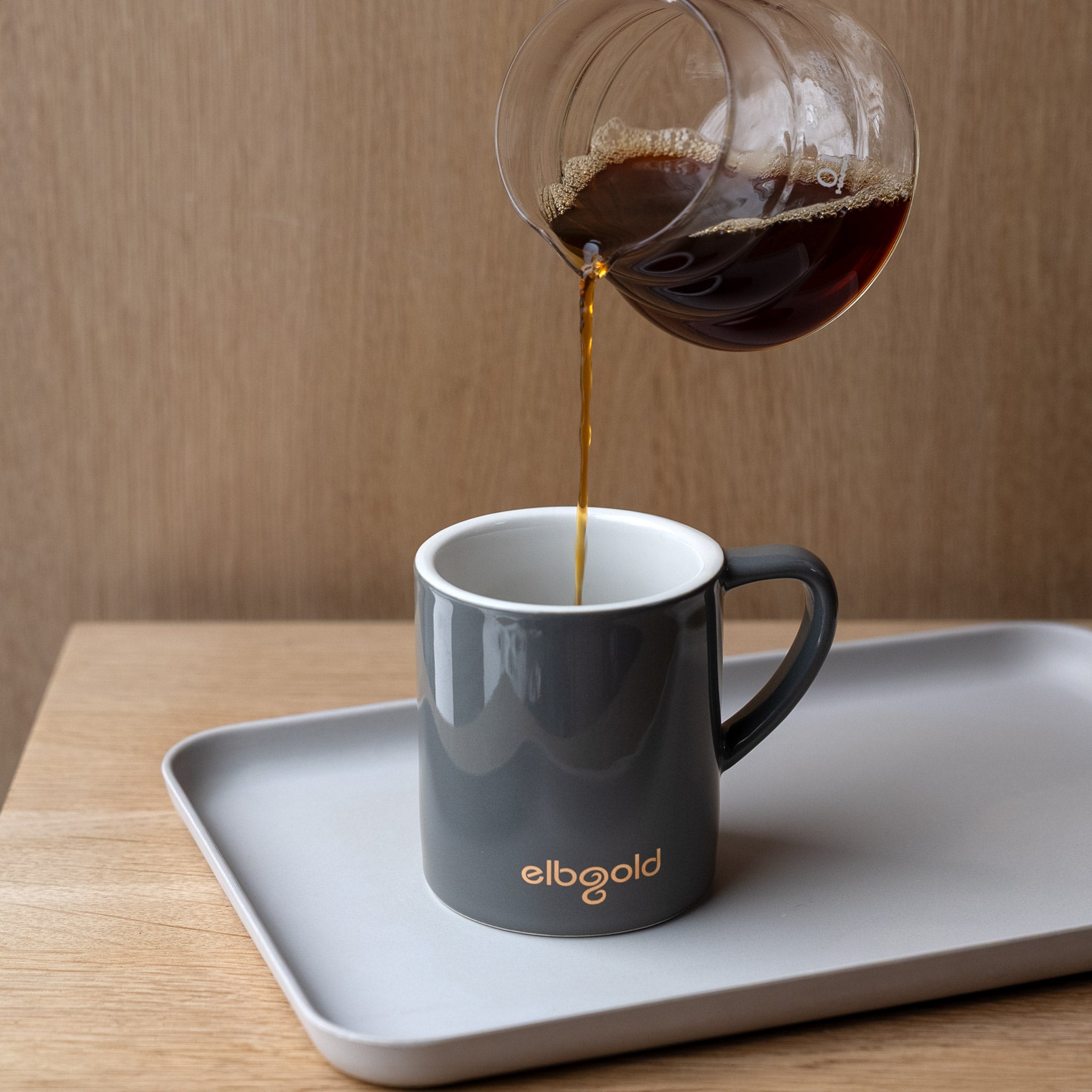 elbgold MUG GRAU & GOLD