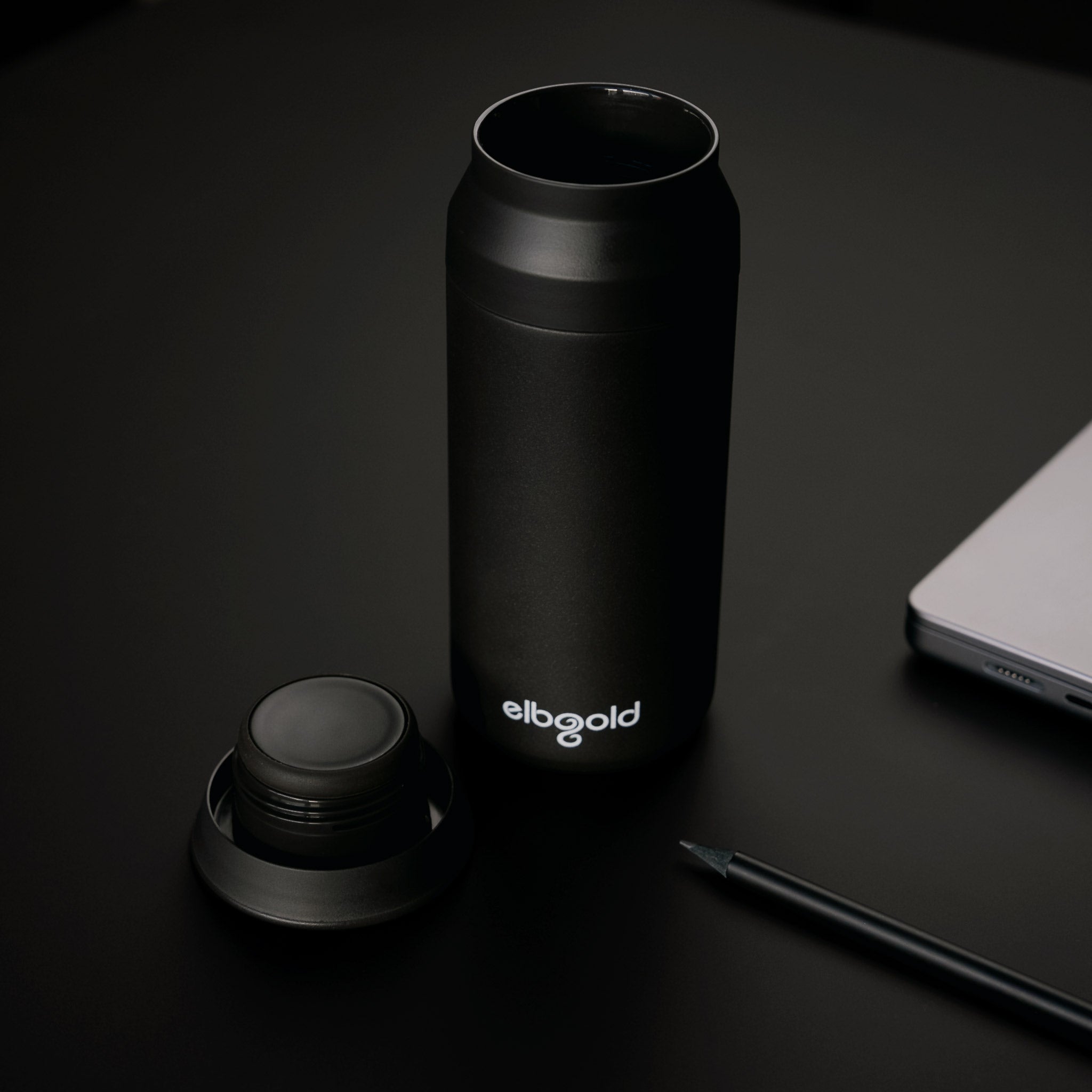 elbgold Kinto Travel Tumbler Schwarz