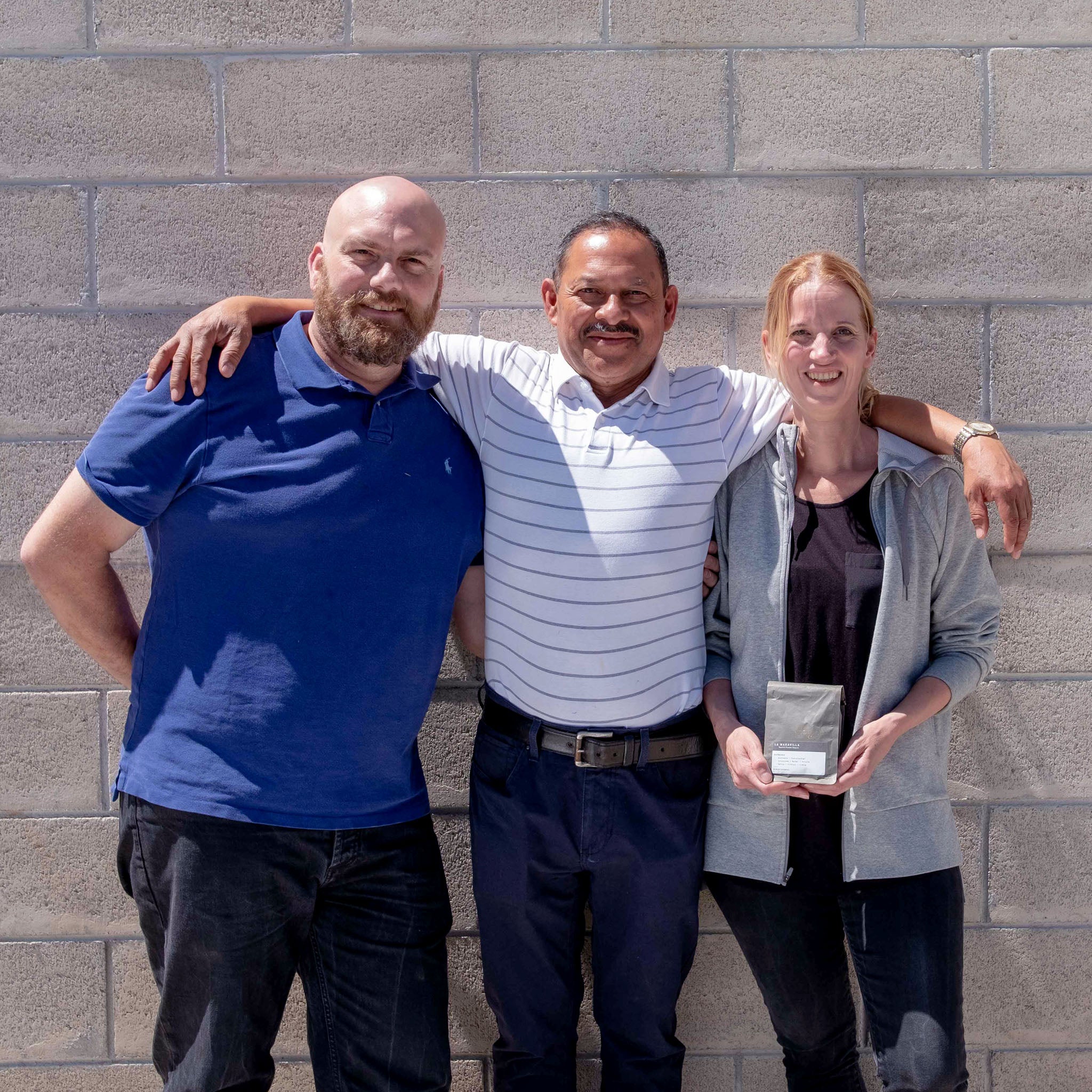 Thomas, Mauricio und Annika