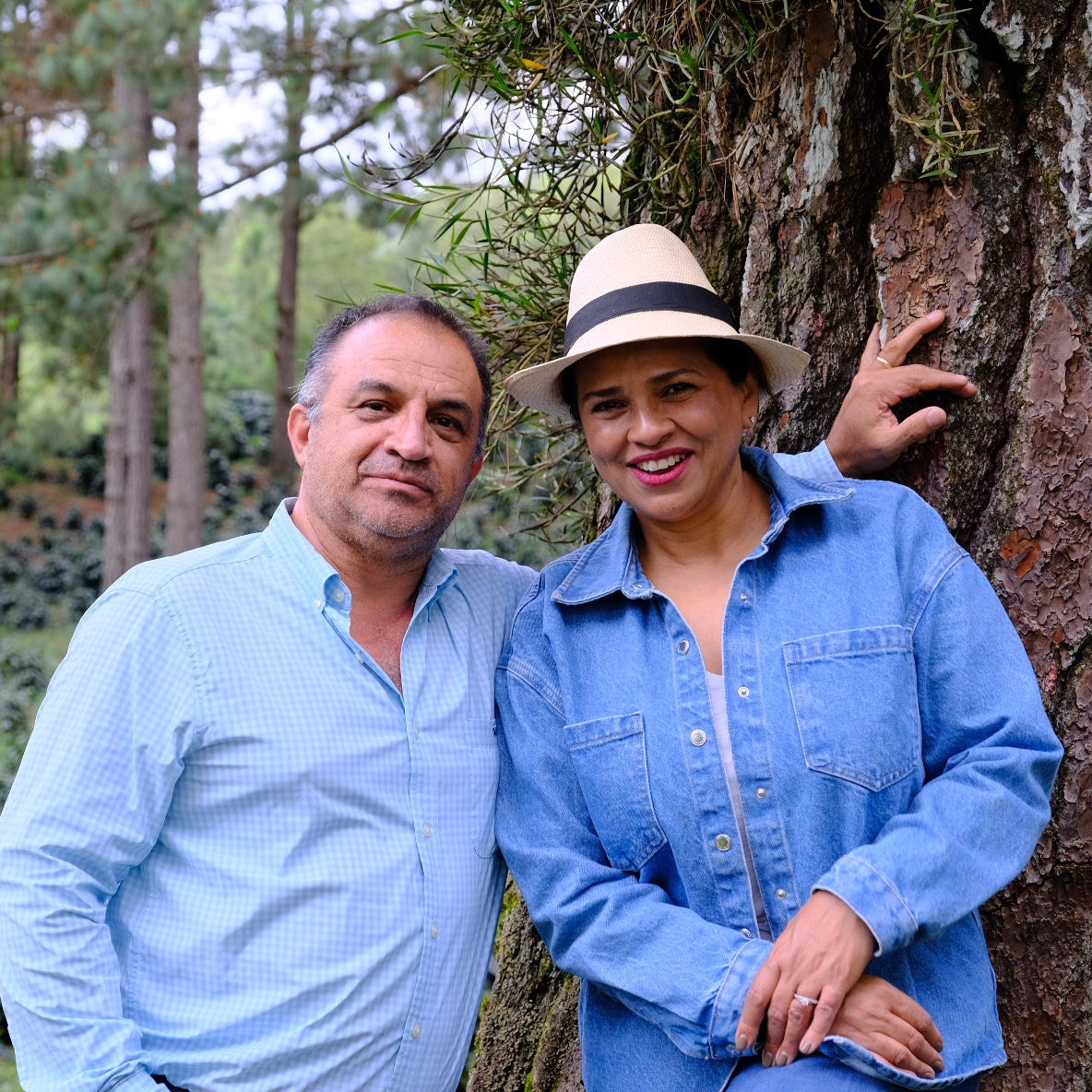Marysabel und Moises auf ihrer Finca el Puente in Honduras