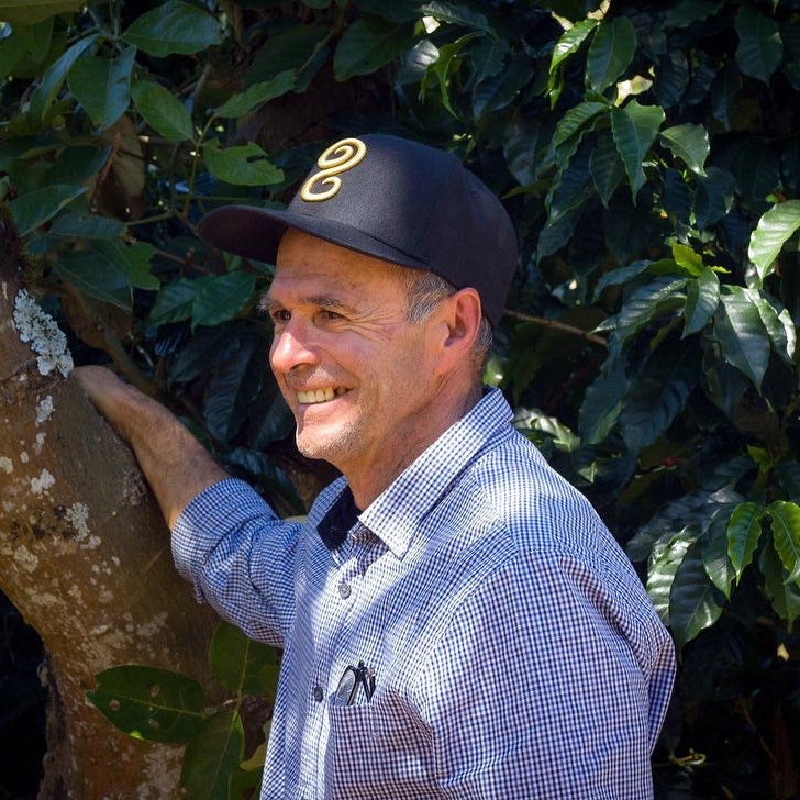 Roberto Mata auf Finca Las Nubes
