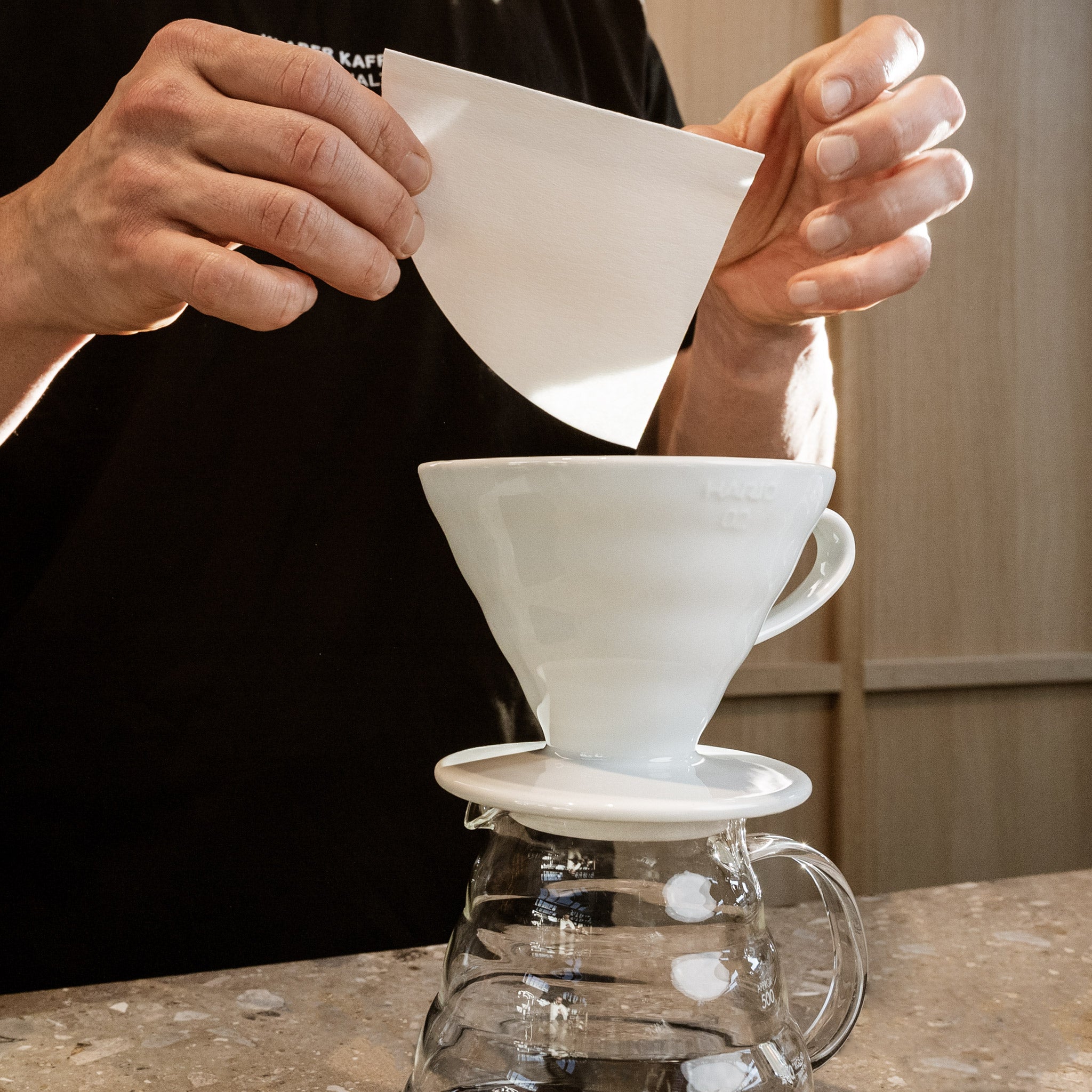 Papierfilter für den Hario Dripper 02